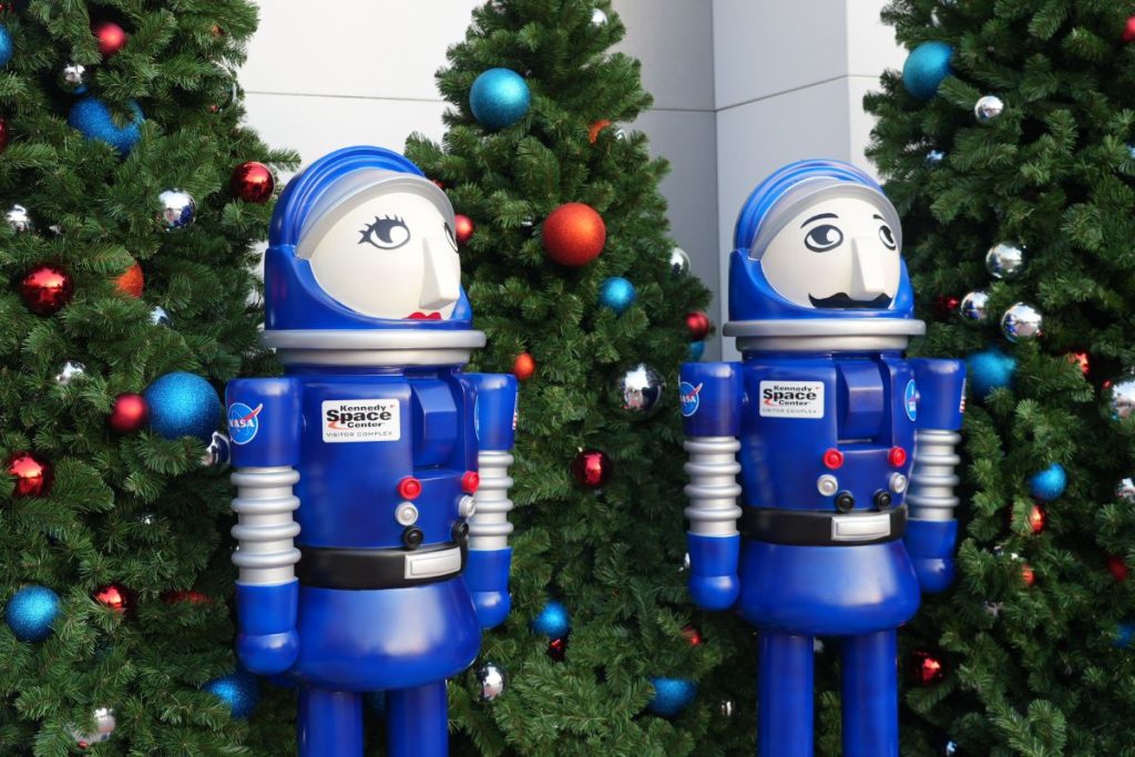 Kennedy Space Center at Christmas