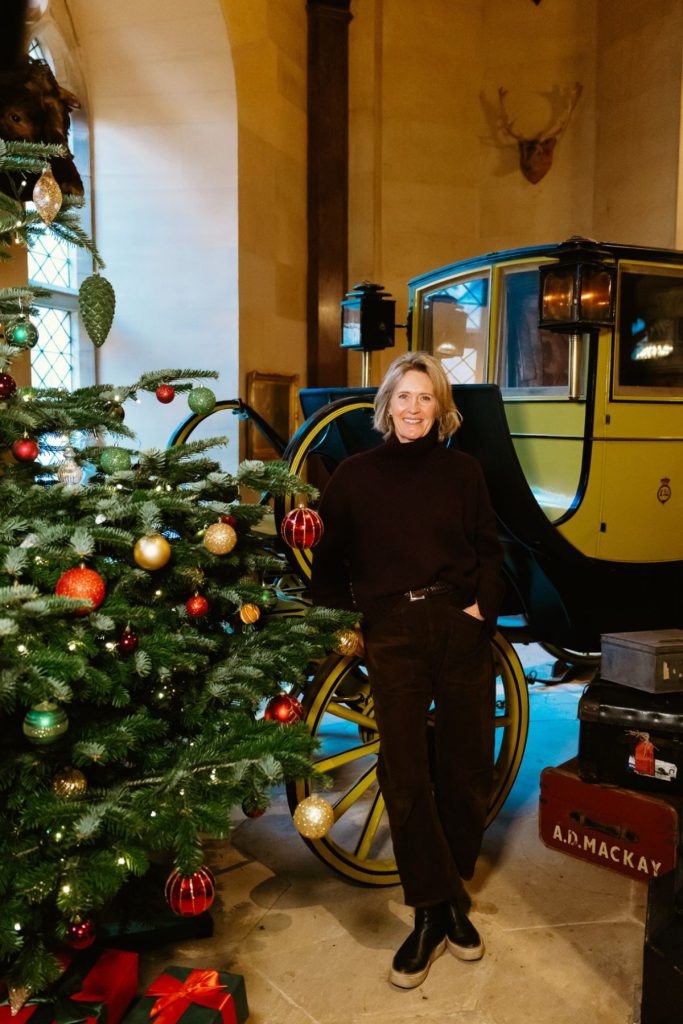 Raby Castle at Christmas