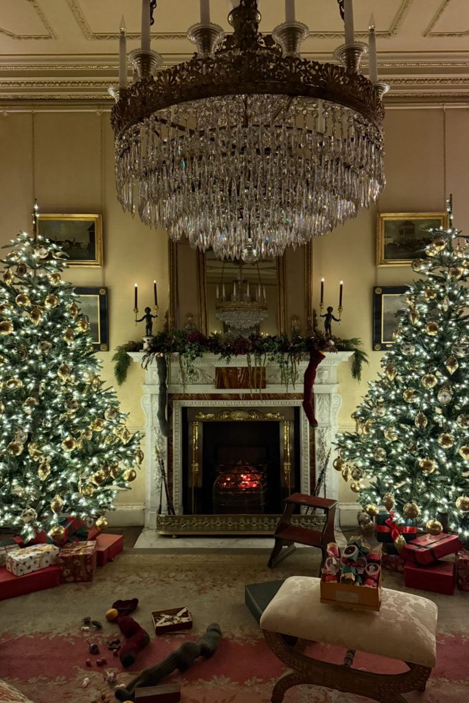 Raby Castle at Christmas