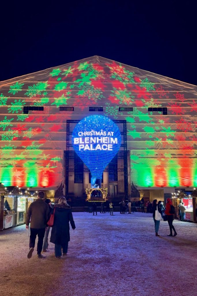 Blenheim Palace at Christmas