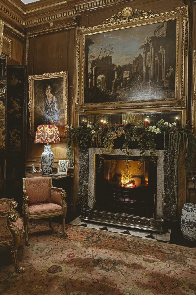 Raby Castle at Christmas