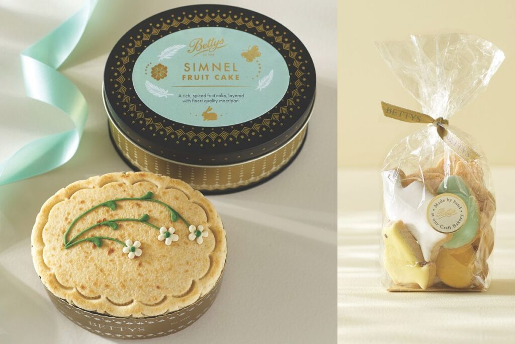 Bettys Egg-citing Simnel Cake and Easter Biscuits