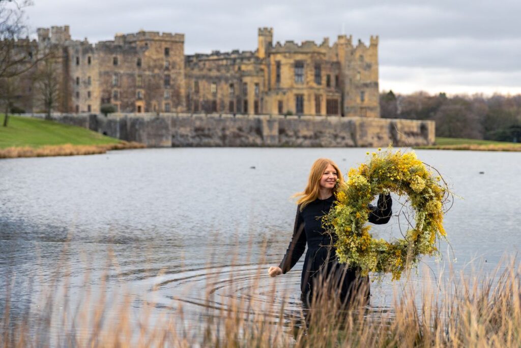 Raby Castle in bloom