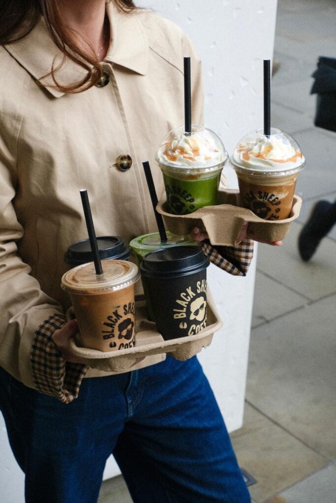 Black Sheep Coffee new banana retro drinks