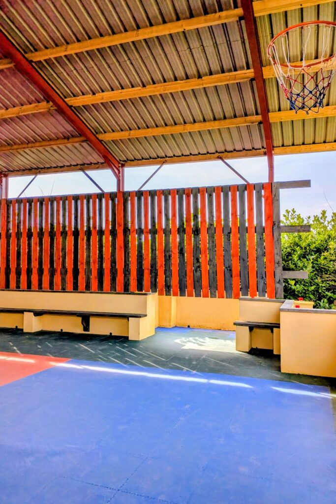 Outdoor Games Barn at Ty Penbryn