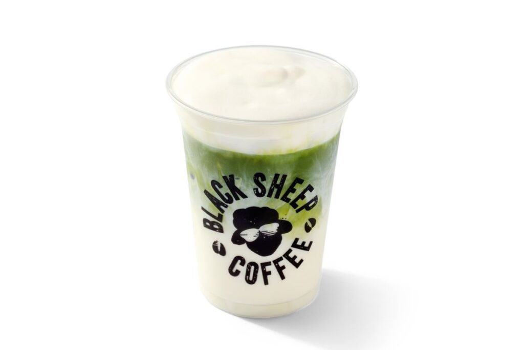 Iced Vanilla Matcha with C Foam