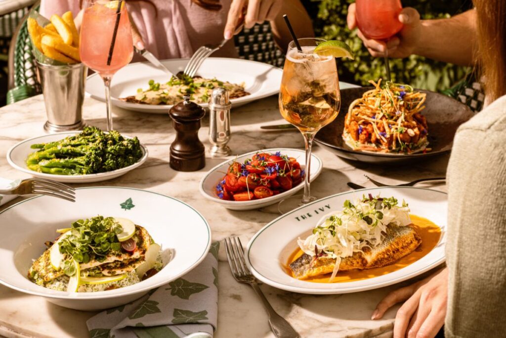 Heritage Menu at The Ivy
