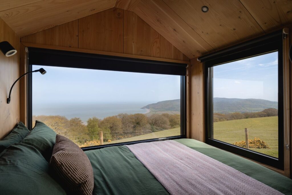 seafront cabins