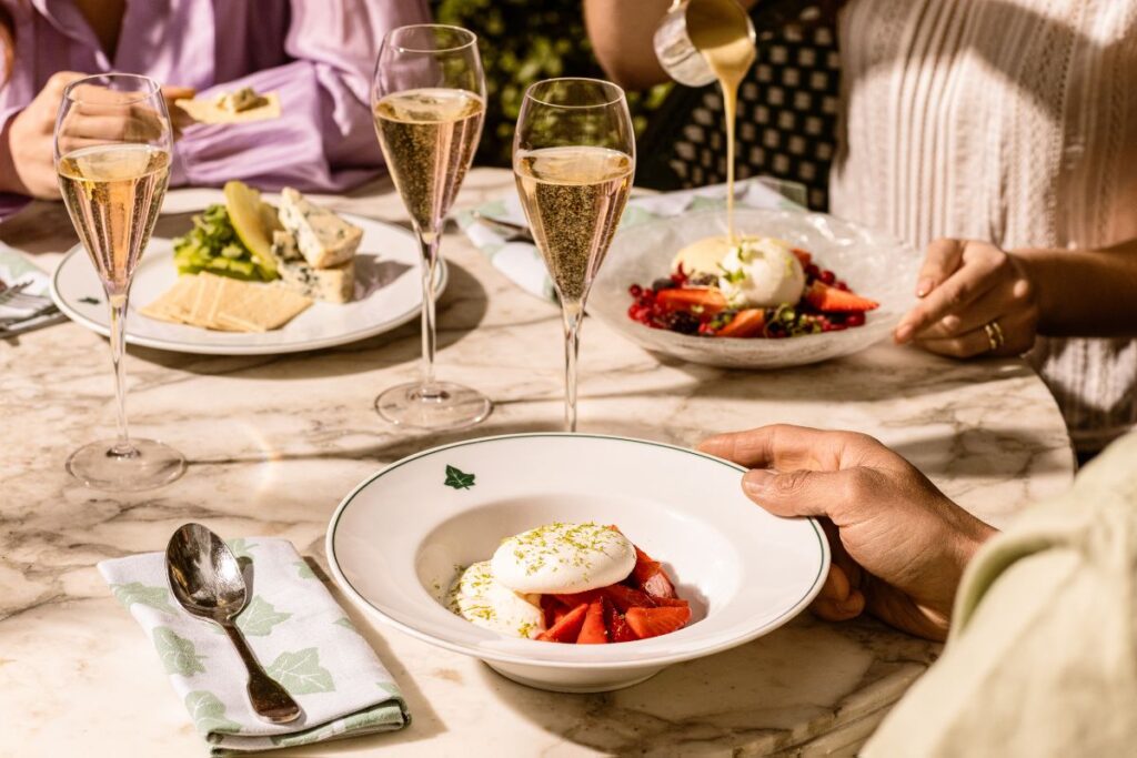 Heritage Menu at The Ivy