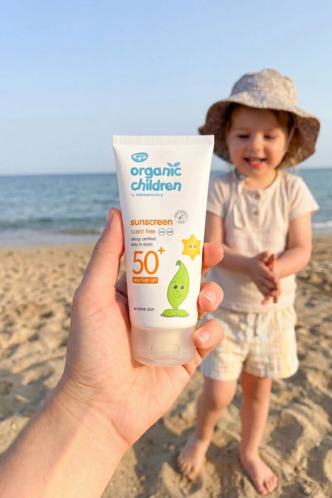 SPF50+ for children (organic)