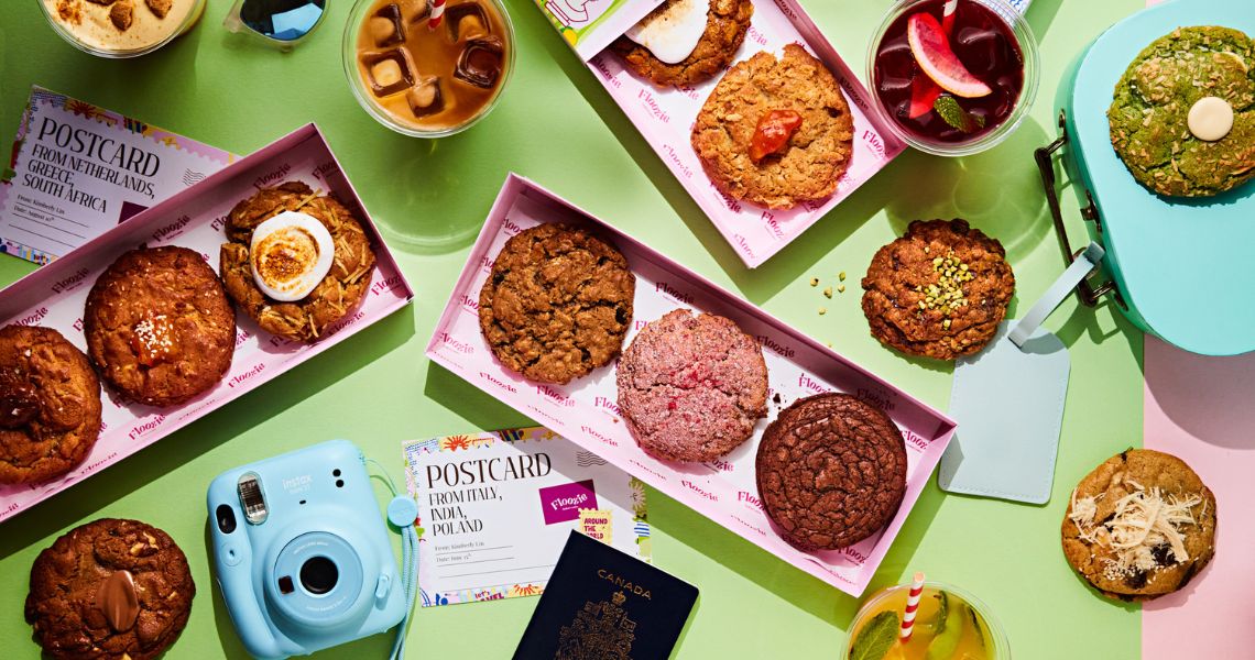 Floozie Cookies Around the World in 80 Days