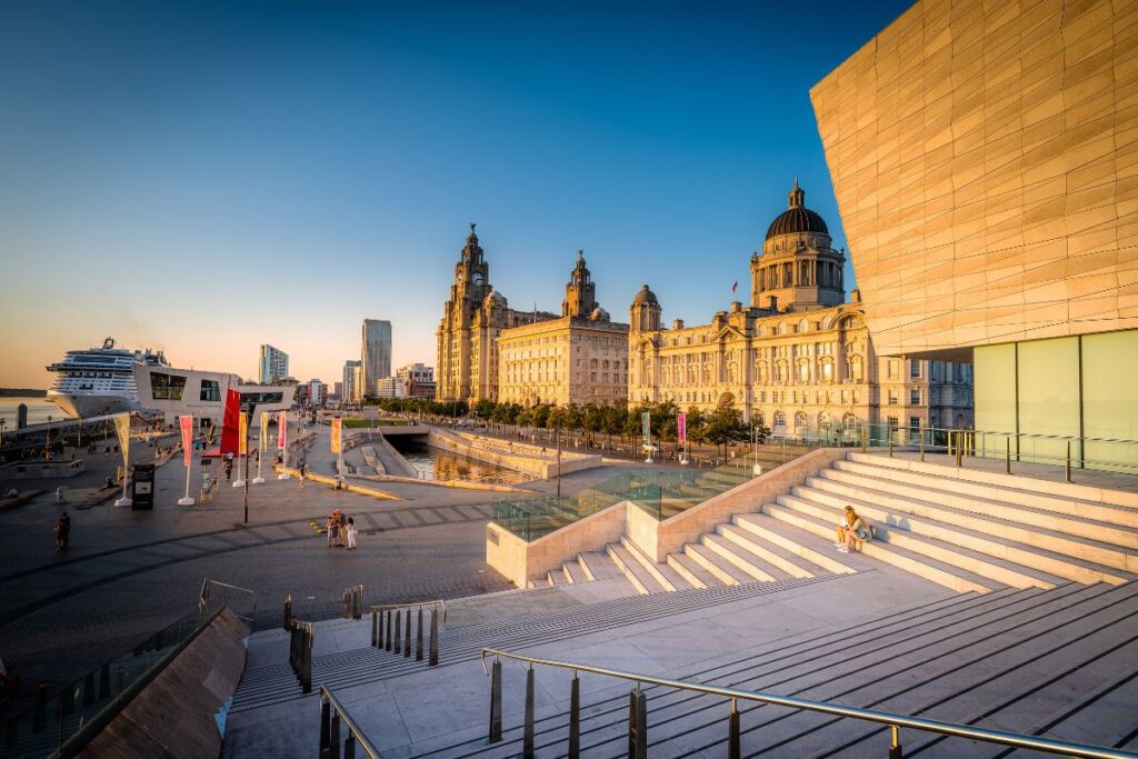 Liverpool and Glasgow