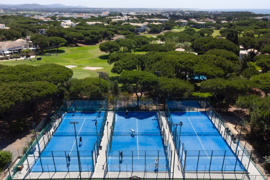 tennis at Pine Cliffs Resort in the Algarve