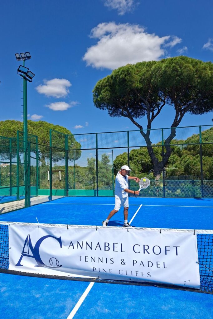 tennis at Pine Cliffs Resort in the Algarve