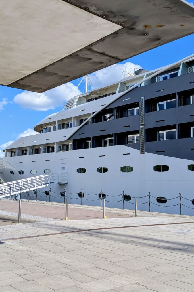 Exterior view of Sunborn Yacht Hotel
