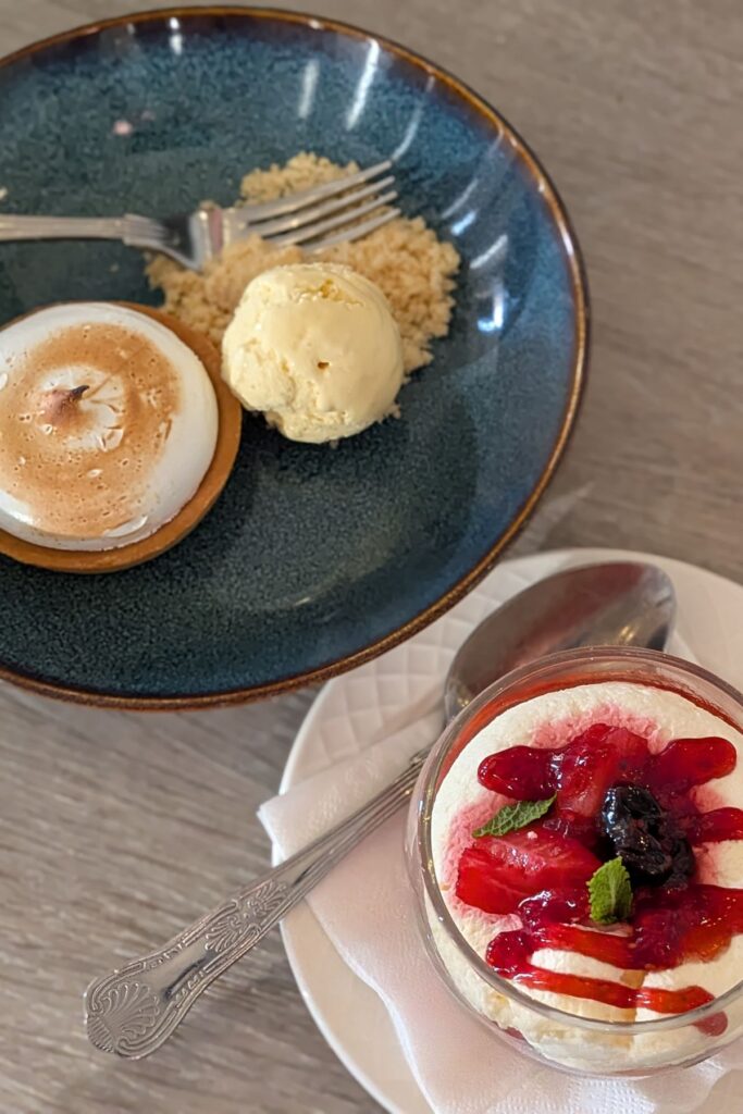 Desserts - beside the seaside