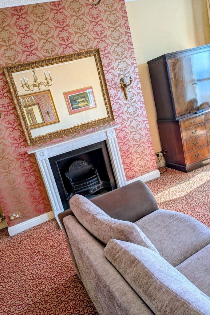 Living room at Imperial Hotel - beside the seaside