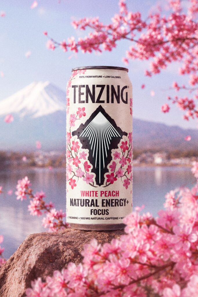 Tenzing new flavour white peach