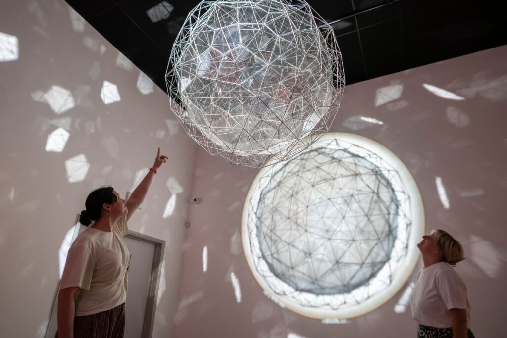 The Light exhibition Durham