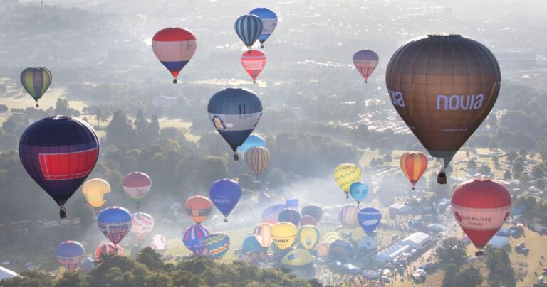 Bristol International Balloon Fiesta - image credit Plaster