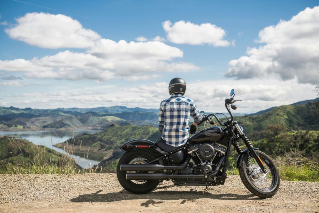 adventure on a Harley Davidson