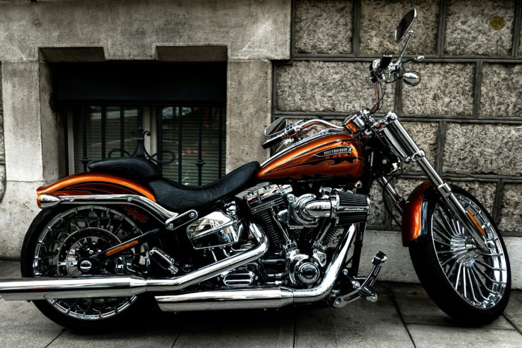 adventure on a Harley Davidson
