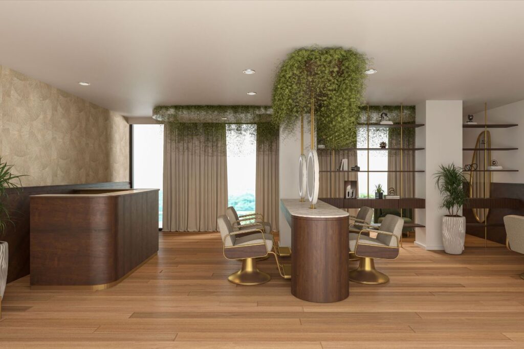 garage to salon conversion