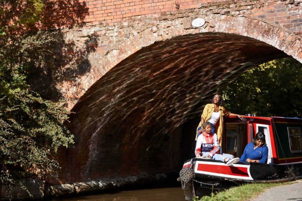 boating on the canals