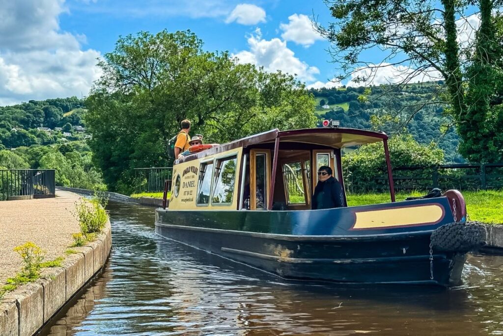 boating on the canals