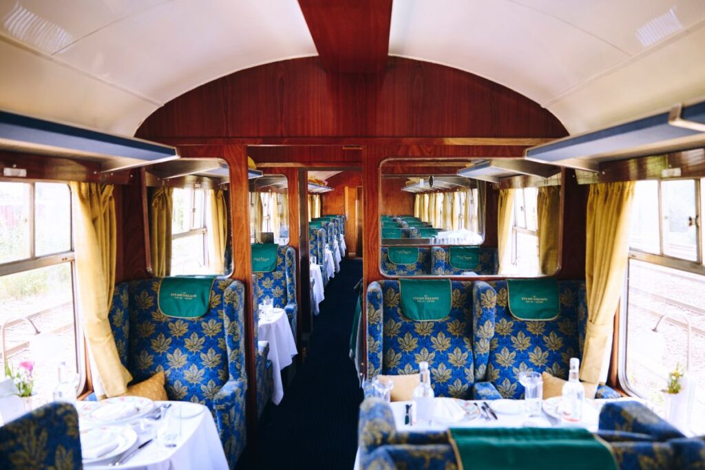 Steam Dreams Pullman dining