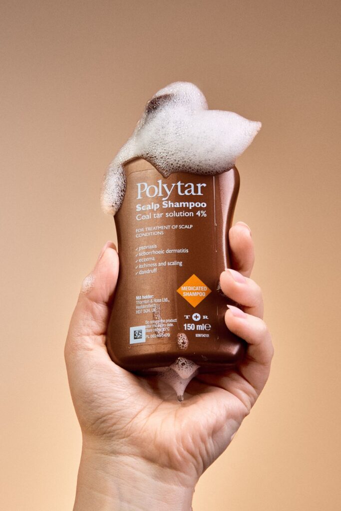 Polytar Shampoo for the scalp