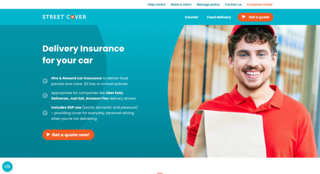 food delivery insurance