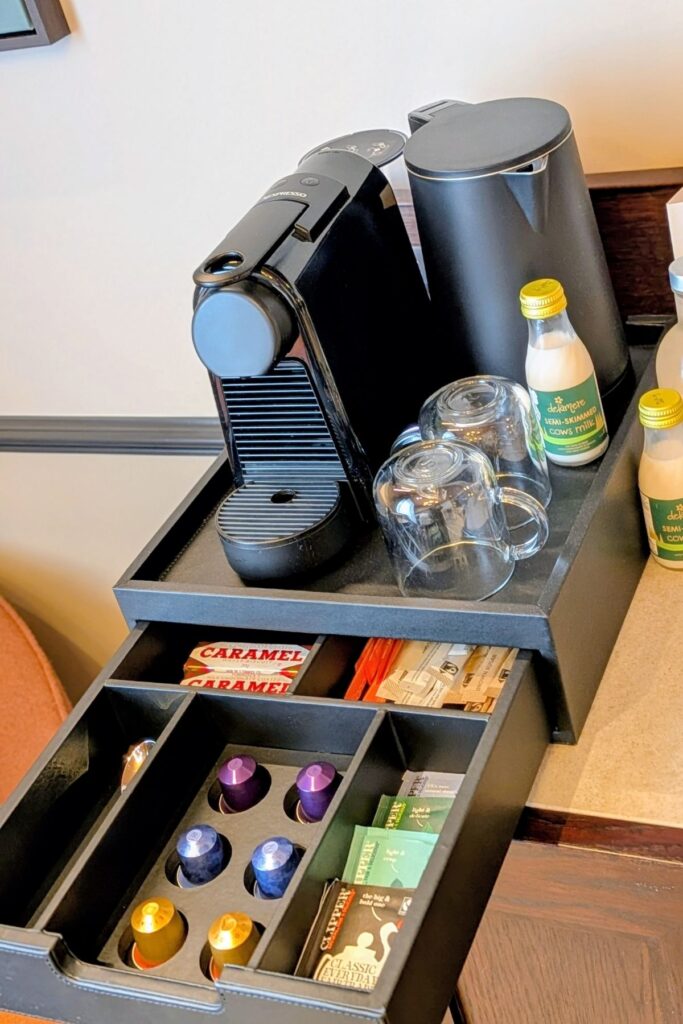 Coffee Machine in room