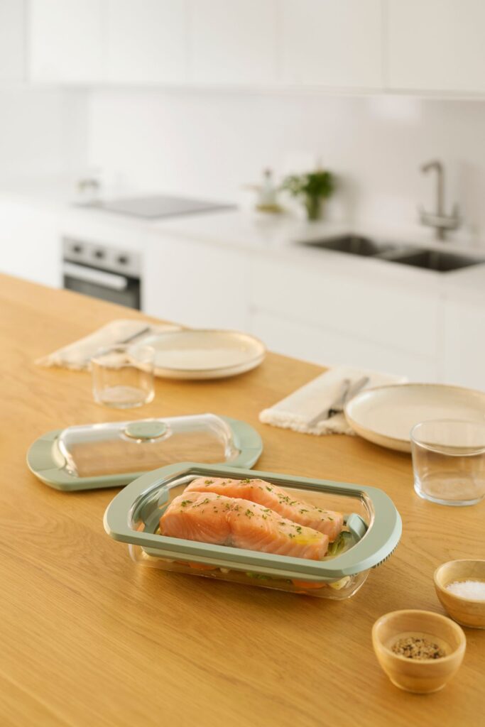 Lekue Glass Steam Cooker