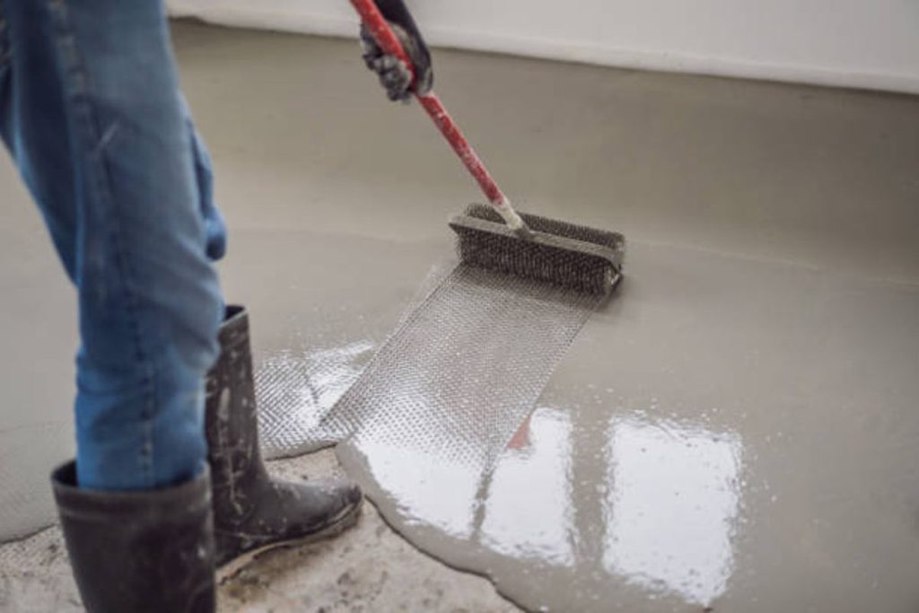 levelling new floors