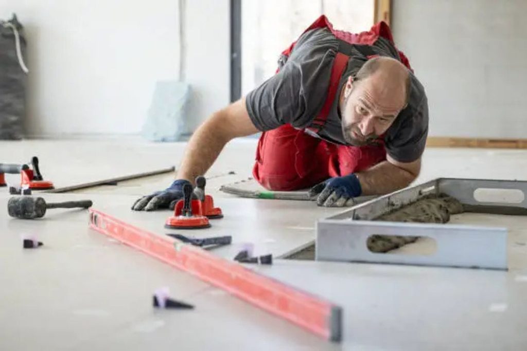 levelling new floors