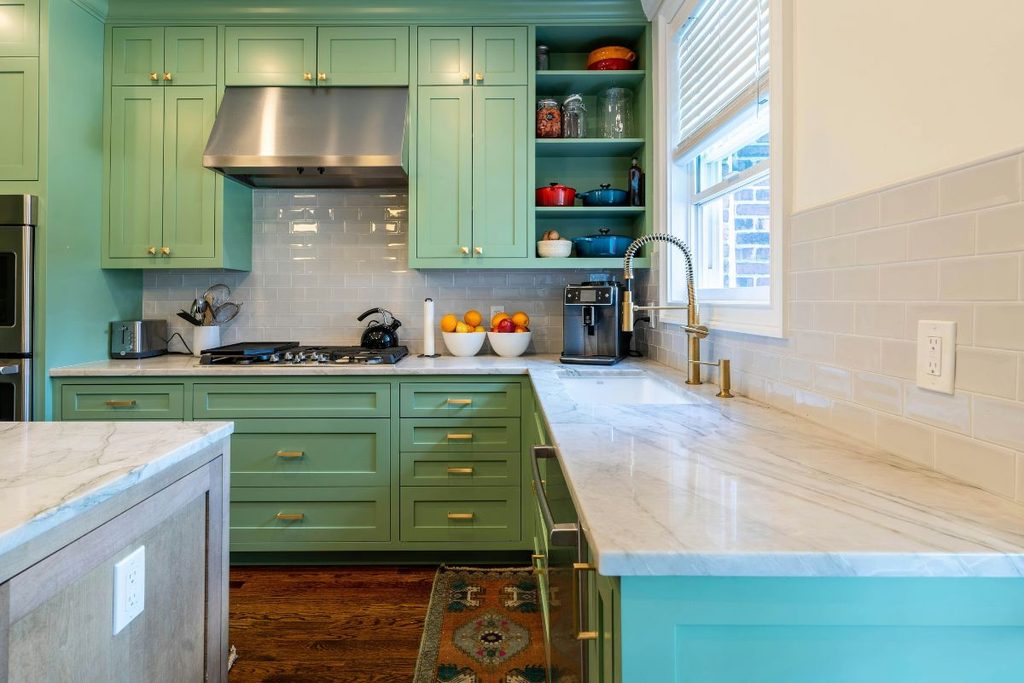 updating a tired kitchen