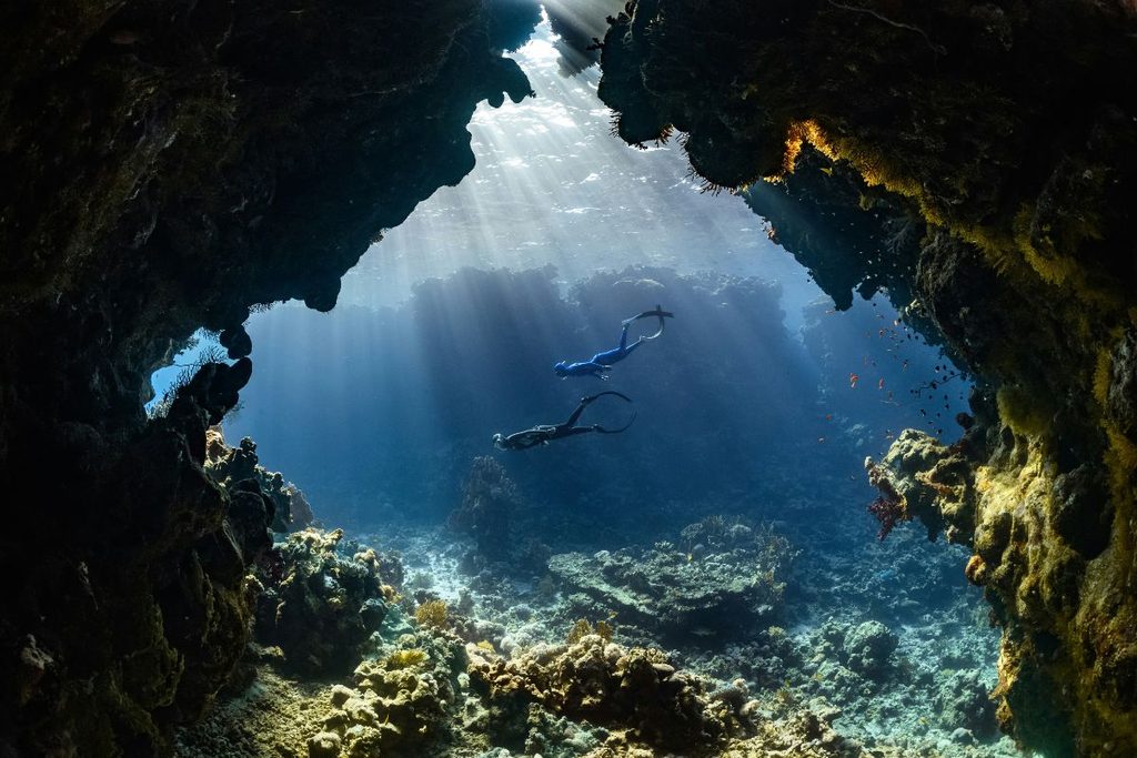 island scuba diving