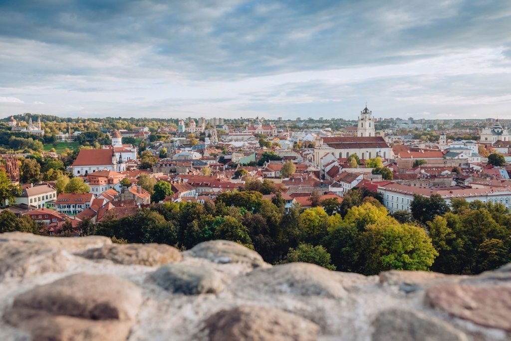 forest bathing in Lithuania