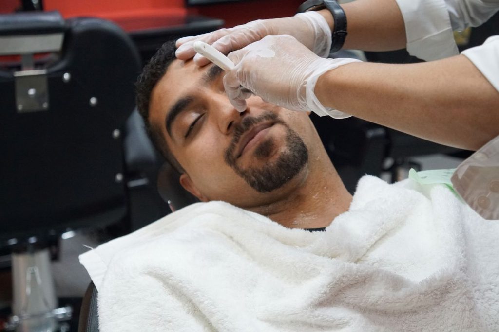 male grooming  treatments