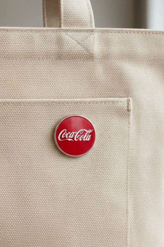 brand enamel pin