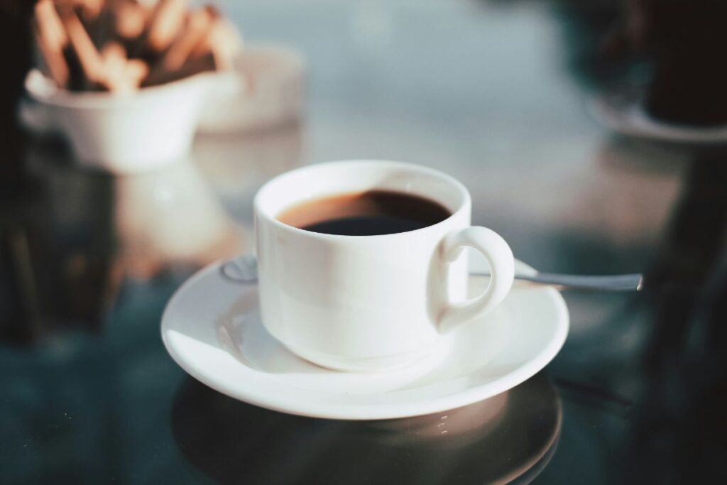 Coffee Cup with Fresh Coffee