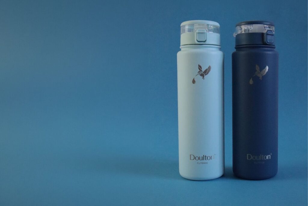 Doulton Water Filter Bottle in blue