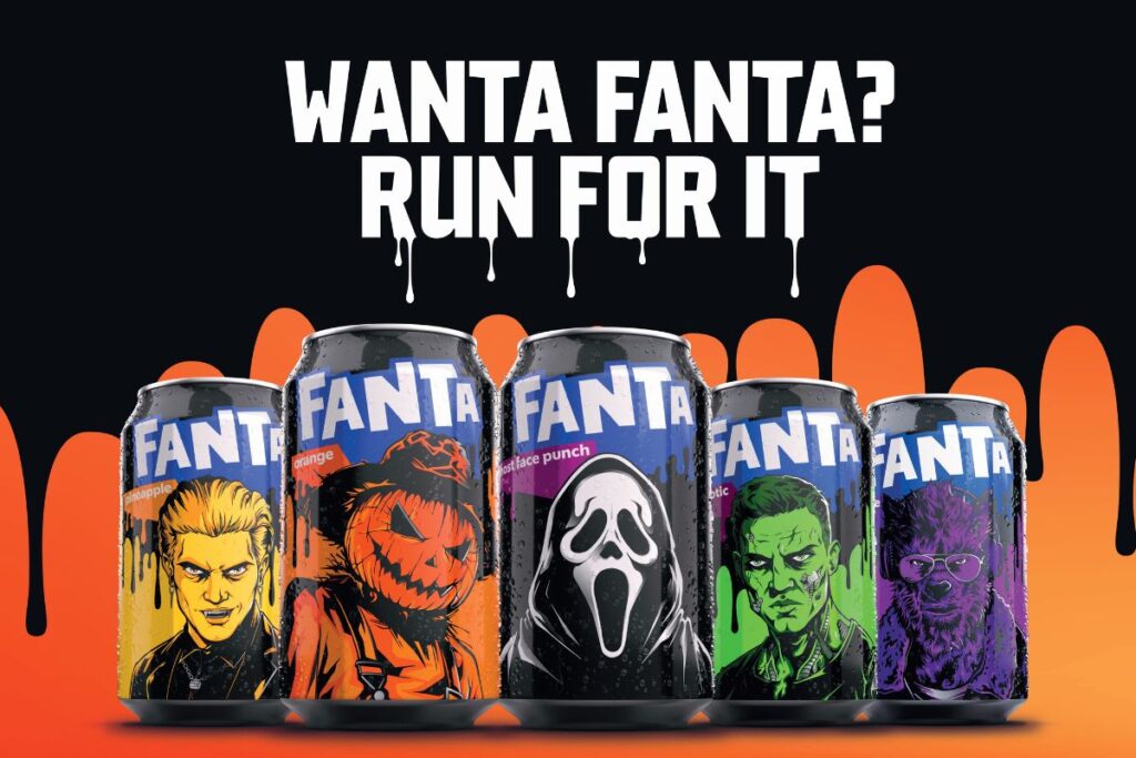 New Flavours from FANTA - Ghost Face Punch
