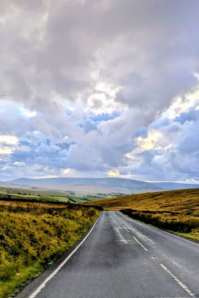 View of the Lancashire Fells