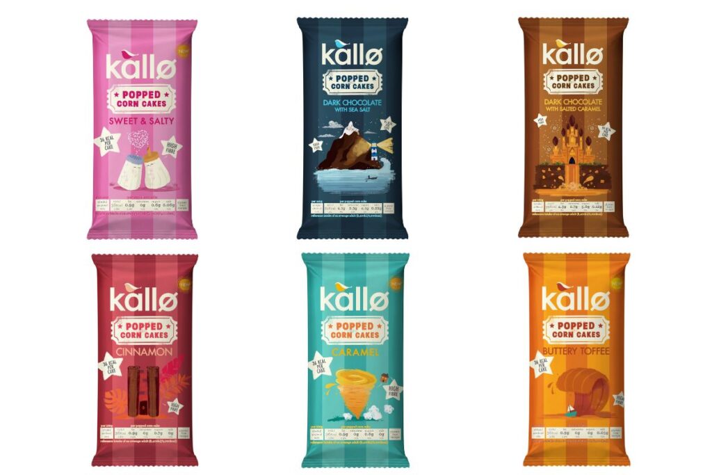 Kallo Popped Corn Cakes