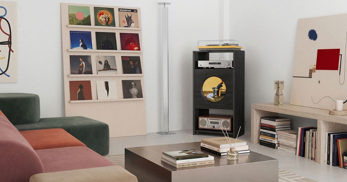 FITUEYES Picasso Record Player Stand