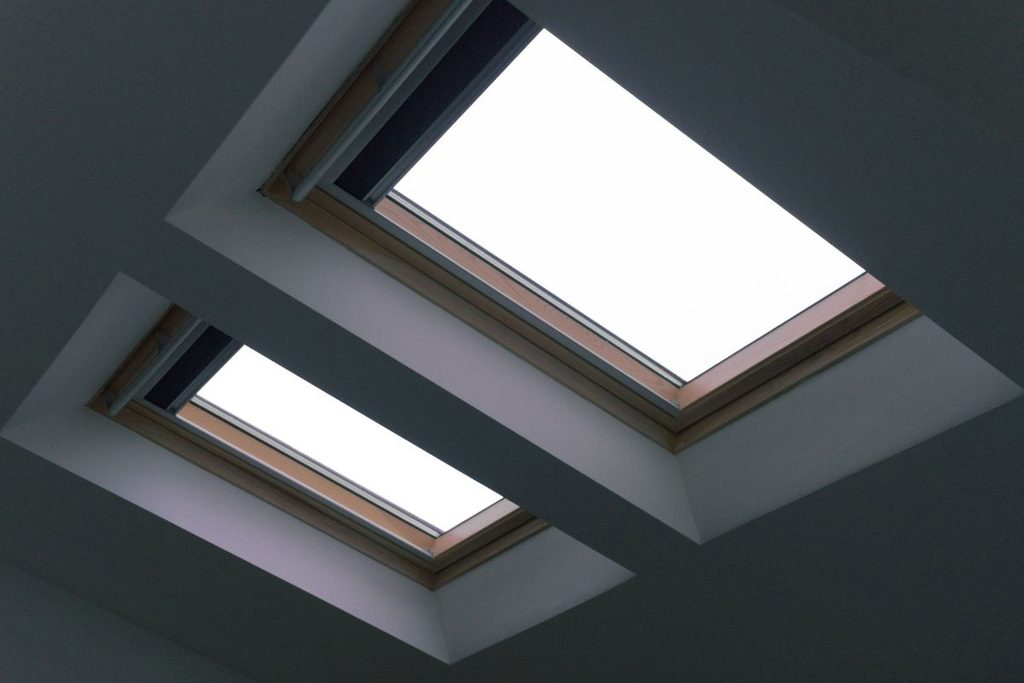 flat roof windows