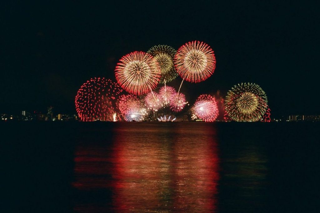 fireworks display
