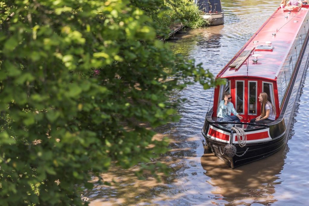 Christmas on a narrowboat